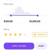 Filtro de presupuesto